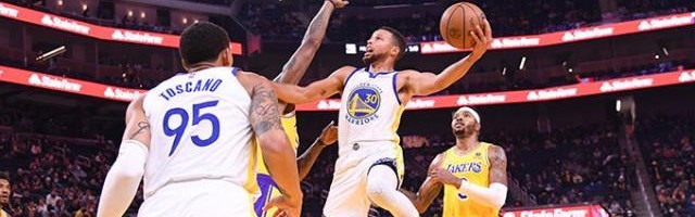 澳彩图库开奖-连续3场三分20+ 勇士强大火力弥补内线防守不足